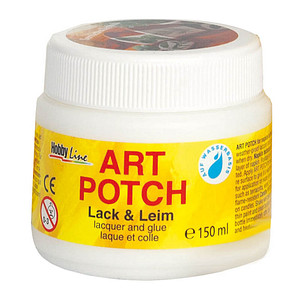 Image KREUL Servietten-Lack & Leim ART POTCH, matt, 150 ml