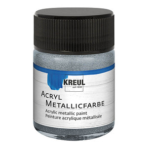Image KREUL Acrylfarbe silber 50,0 ml