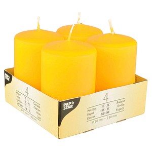 Image 4 PAPSTAR Kerzen gelb