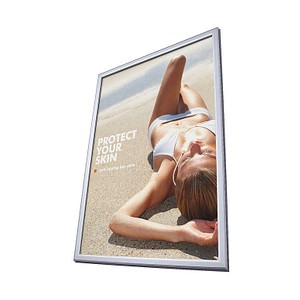 Image Showdown® Displays Klapprahmen silber 73,0 x 103,0 cm
