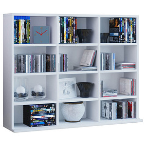 Image VCM my home Bücherregal Megosa Mini weiß 102,0 x 23,0 x 83,0 cm