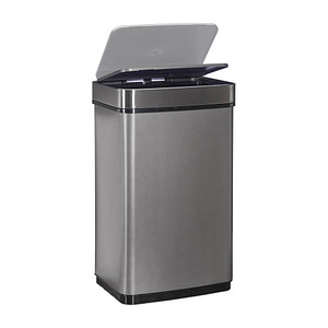 Image relaxdays Sensor Mülleimer 60,0 l grau