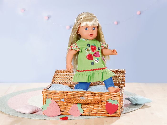 Image Dolly Moda Shirt + Leggings Erdbeeren 43