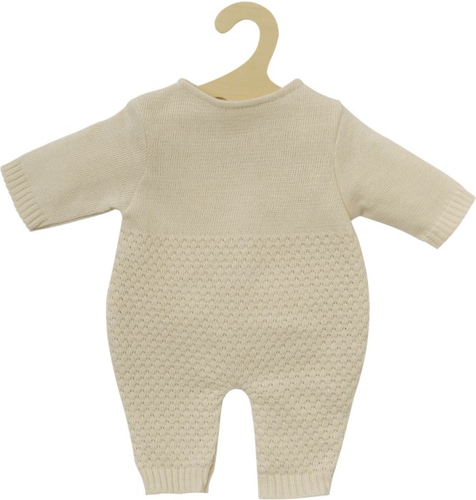 Image Pu-Strickstrampler ecru, Gr. 35-45cm