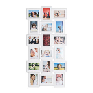 Image relaxdays Collage-Bilderrahmen weiß 54,0 x 104,0 cm