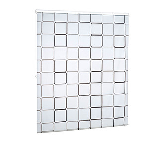 Image relaxdays Duschrollo SQUARE Quadrate 160,0 x 240,0 cm