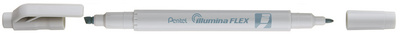 Image Pentel Textmarker Illumina Flex Pastel, pastellgrau