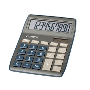 Image GENIE 840 DB Tischrechner dunkelblau/grau