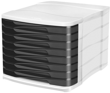 Image CEP Schubladenbox ELLYPSE OWA, 8 Schübe, schwarz