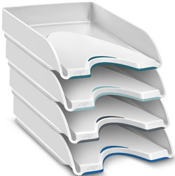 Image CEP Briefablage Nuance, DIN A4, 4er Pack, weiß