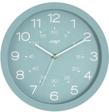 Image CEP Wanduhr Riviera, Quarzuhr, minze