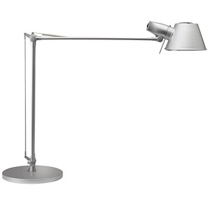 Image MAUL MAULrock LED-Schreibtischlampe silber 9,5 W