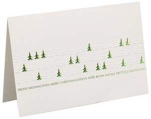 Image RÖMERTURM Weihnachtskarte "Waldweihnacht