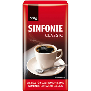 Image JACOBS SINFONIE CLASSIC Kaffee, gemahlen 500,0 g