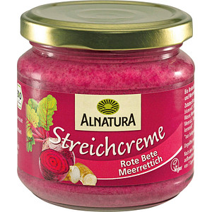 Image ALNATURA Rote Bete Meerrettich Bio-Brotaufstrich 180,0 g
