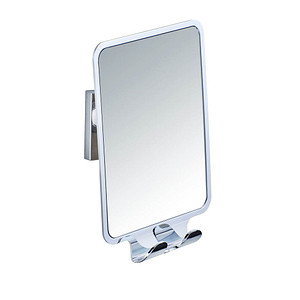 Image WENKO Wand-Kosmetikspiegel Quadro silber
