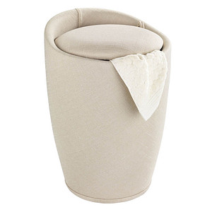 Image WENKO Badhocker mit Wäschesammler Candy 22834100 beige