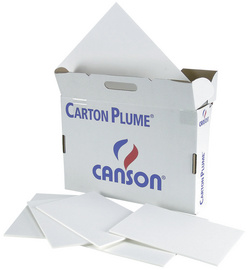 Image CANSON Leichtschaumplatte "Carton Plume", DIN A3, weiß