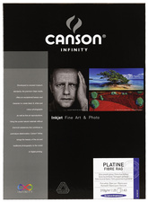 Image CANSON INFINITY Fotopapier "Platine Fibre Rag", 310 g/qm,A3+