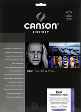 Image CANSON INFINITY Fotopapier Rag Photographique, 210 g/qm, A3+