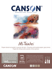 Image CANSON Zeichenpapier Mi-Teintes, im Block, 320 x 410 mm