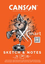 Image CANSON Studienblock XS'MART SKETCH & NOTES, DIN A4