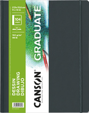Image CANSON Skizzenbuch GRADUATE DRAWING, 279 x 356 mm, schwarz