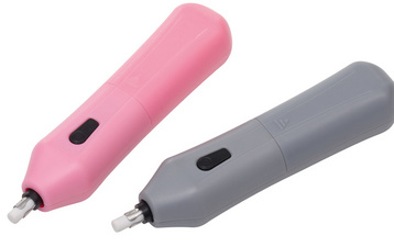 Image bind Elektrischer Radierer, ABS-Kunststoff, grau