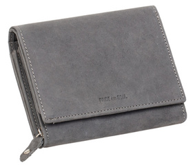 Image PRIDE&SOUL Damengeldbörse RFID, aus Leder, grau