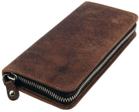 Image Alassio Schreibgeräte-Etui, für 3 Schreibgeräte, braun
