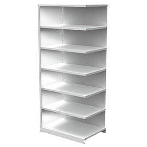 Image Kerkmann Schwerlastregal Progress 50965511 lichtgrau 96,0 x 60,0 x 225,0 cm