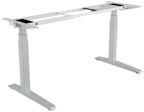 Image Fellowes Schreibtischgestell Levado, Gestellfarbe: silber