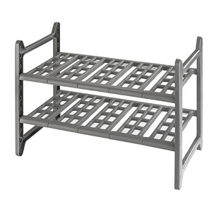 Image WENKO Teleskopregal Flexi grau 45,0 - 80,0 x 28,0 x 39,0 cm