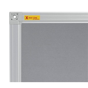 Image FRANKEN Textiltafel X-tra!Line, 1.200 x 900 mm, grau