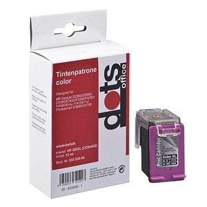 Image dots color Tintenpatrone ersetzt HP 300XL (CC644EE)