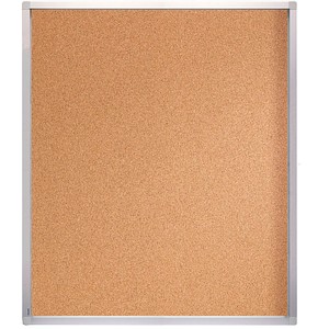 Image FRANKEN Schaukasten ECO für 15x DIN A4, Kork-Rückwand