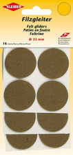 Image KLEIBER Filzgleiter, Durchmesser: 35 mm, weiß