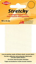 Image KLEIBER Stretchy-Bügel-Flicken, 400 x 60 mm, creme