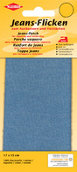 Image KLEIBER Jeans-Bügelflicken, 170 x 150 mm, hellblau
