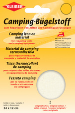 Image KLEIBER Quick-Camping-Bügelstoff, 340 x 120 mm, rohweiß