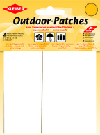 Image KLEIBER Outdoor-Patches, selbstklebend, 65 x 120 mm, weiß
