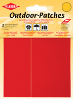 Image KLEIBER Outdoor-Patches, selbstklebend, 65 x 120 mm, rot
