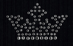 Image KLEIBER Strass-Applikation "Krone", 55 x 50 mm