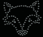 Image KLEIBER Strass-Applikation "Fuchs", 65 x 60 mm