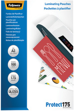 Image FELLOWES Laminierfolie A3 175 mic glänzend - 100 Stück