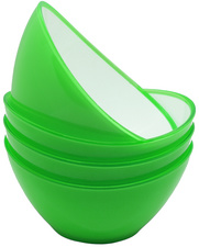 Image Linden Berg Salatschalen-Set, 0,5 Liter, grün, 4er Set