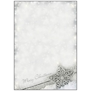 Image sigel Weihnachts-Motiv-Papier "Brilliant Star", A4, 90 g/qm