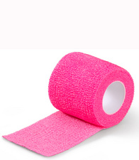 Image HARO Elastische Fixierbandage, 50 mm x 4,5 m, pink