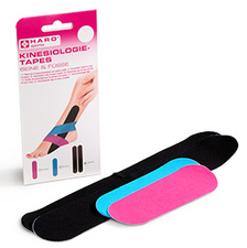 Image HARO Kinesiologie-Tapes "Beine & Füße", farbig sortiert