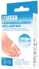 Image HARO Hühneraugen-Pflaster, transparent, 6er Pack
